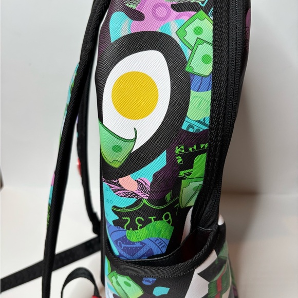Sprayground Unisex Diablo Flexing On You DLXSV Backpack 910B7338NSZ Multicolor - Picture 7 of 16